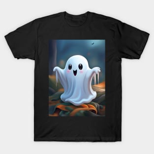 Halloween cute ghost T-Shirt